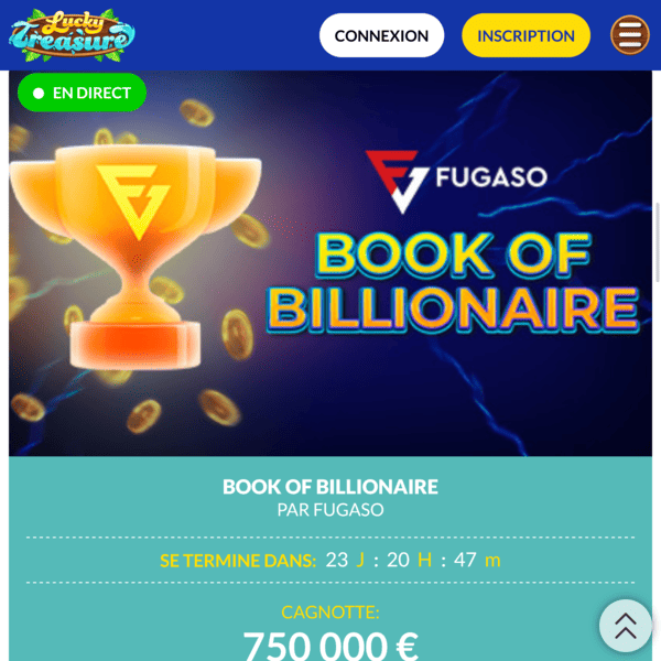 Lucky Treasure Casino — Tournois passés